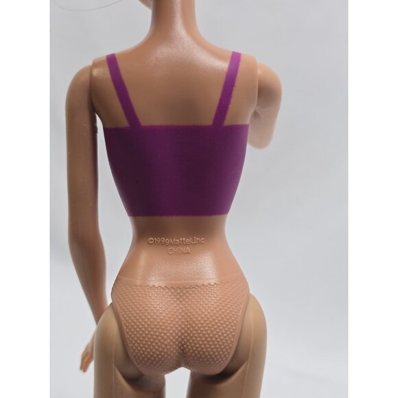 Barbie Fashion Fever Doll H0644 J1380 Blonde Hair Metallic Pink Top 2006- FLAWED - Picture 14 of 16